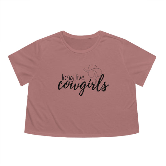 Women's Flowy Cropped Tee
