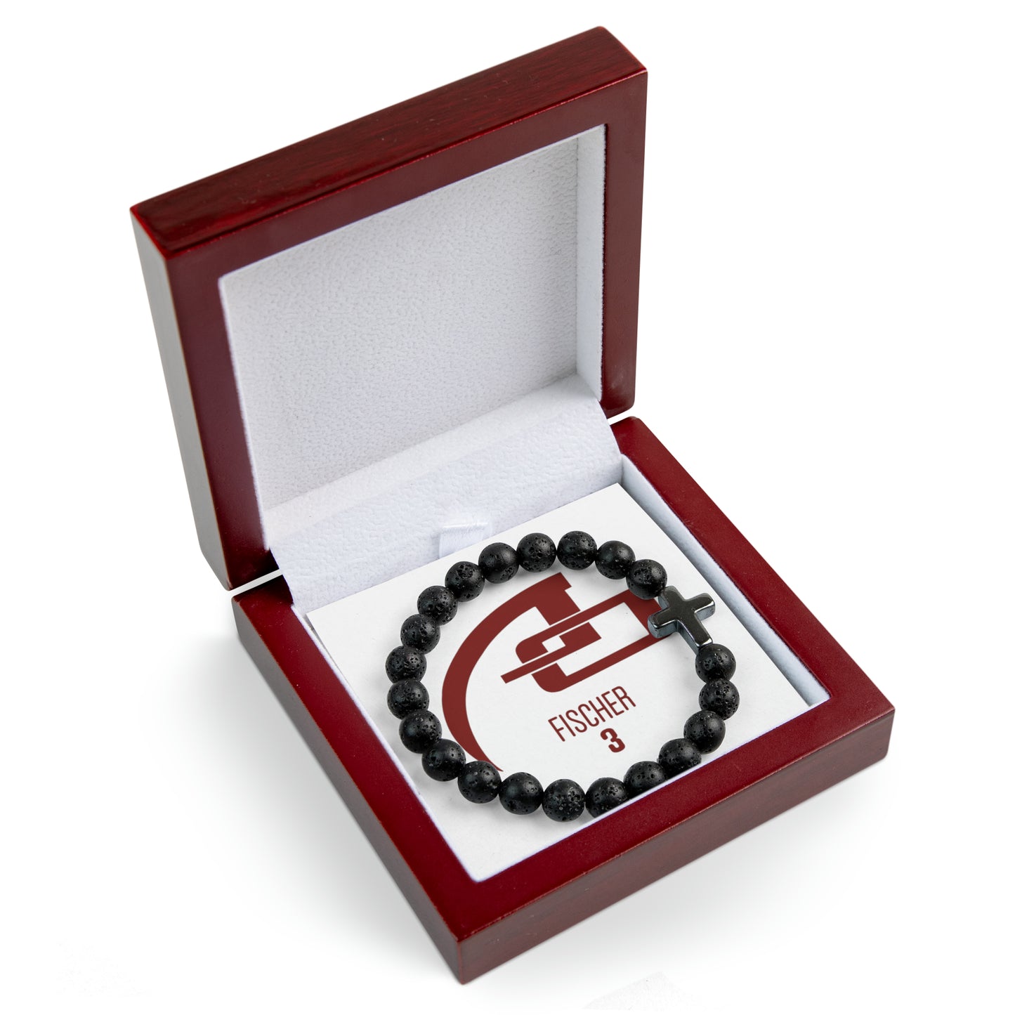 Cross Bead Bracelet