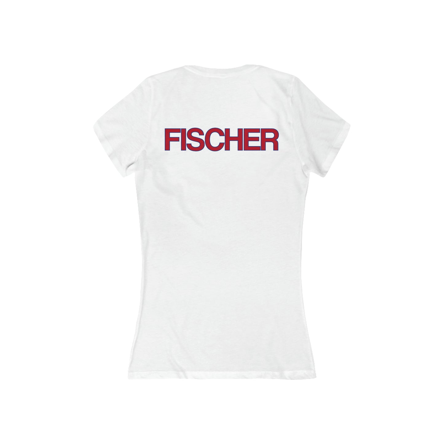Women's Jersey Short Sleeve Deep V-Neck Tee
