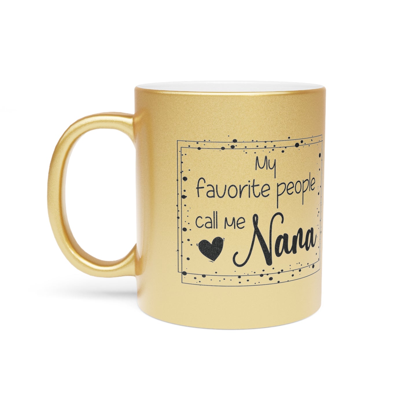 Copy of Metallic Mug (Silver\Gold)