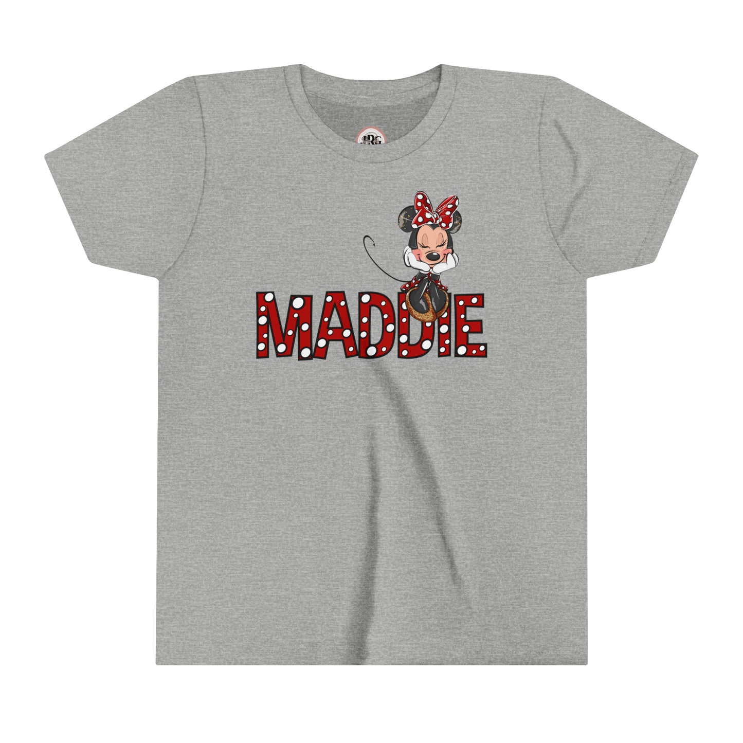 Minnie name Youth Short Sleeve Tee