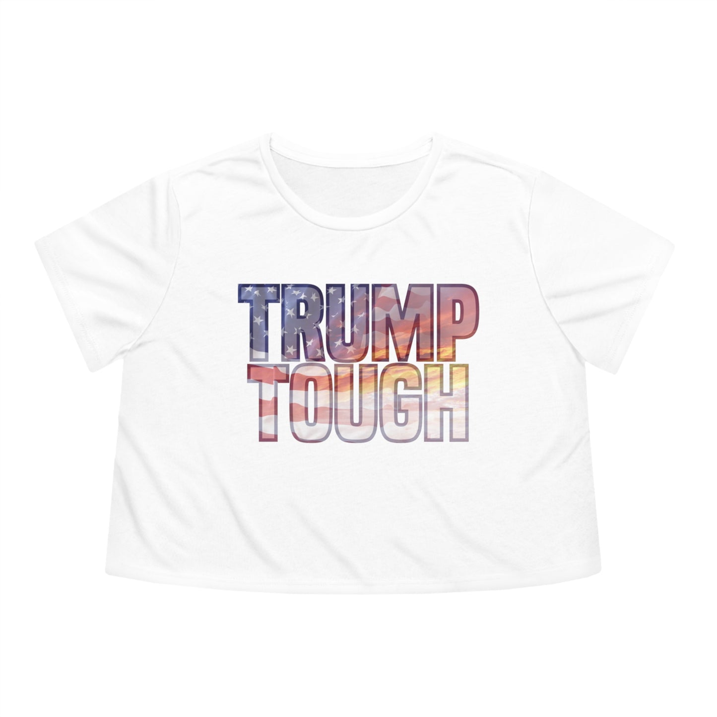Women's Flowy Cropped Tee