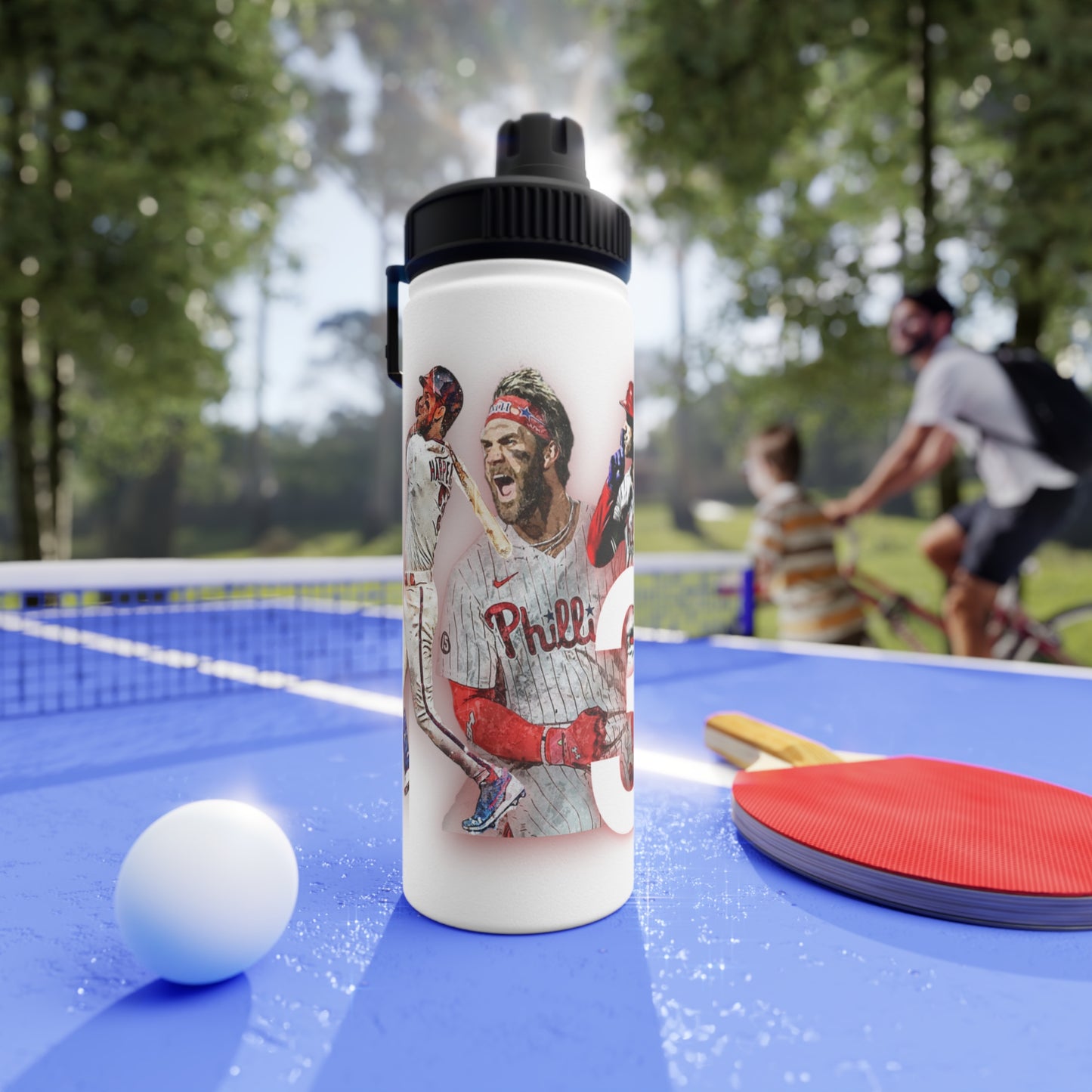 Stainless Steel Water Bottle, Sports Lid