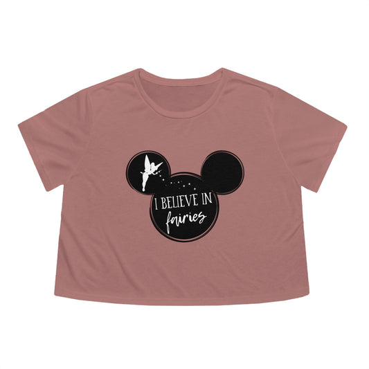 Women's Flowy Cropped Tee