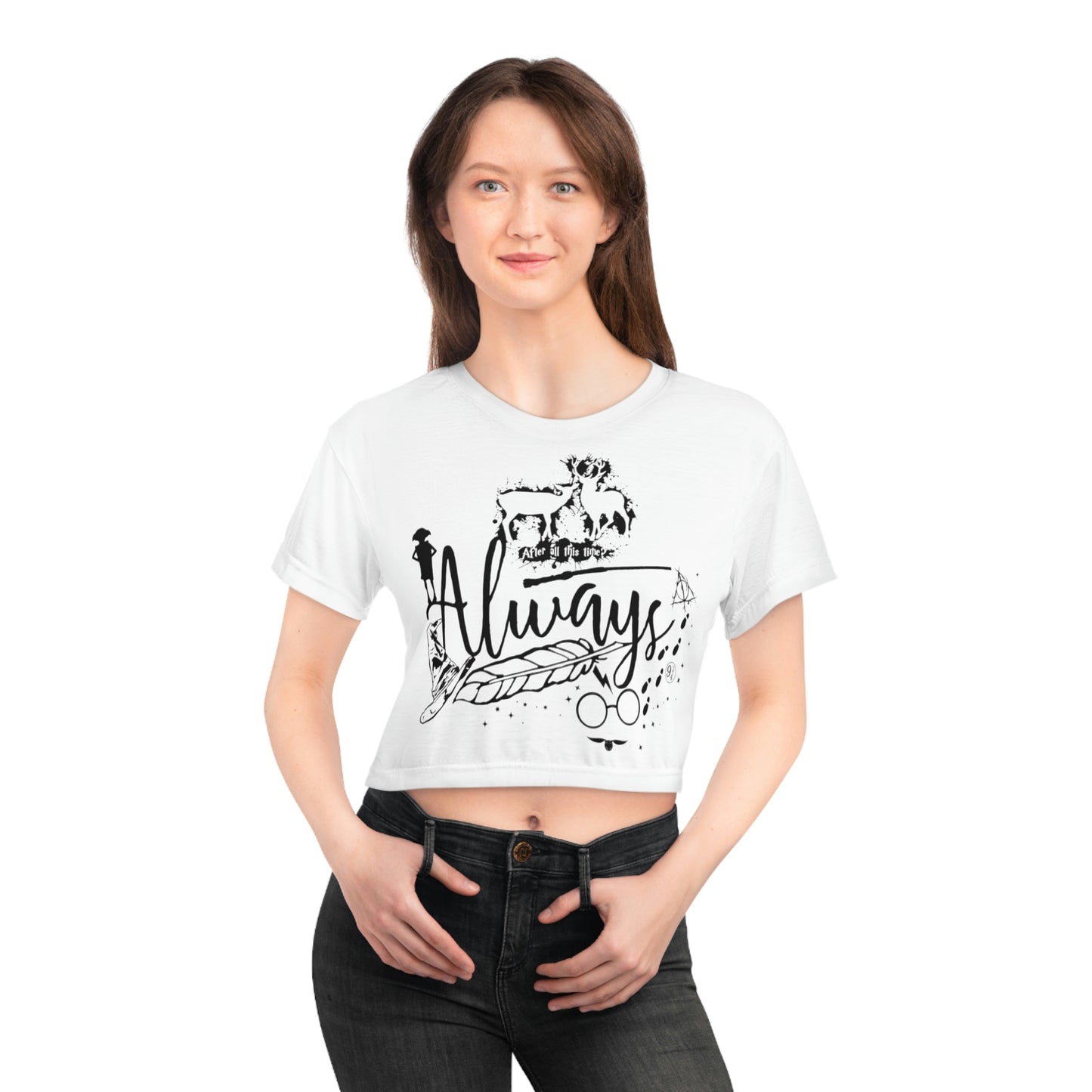 Crop Tee (AOP)