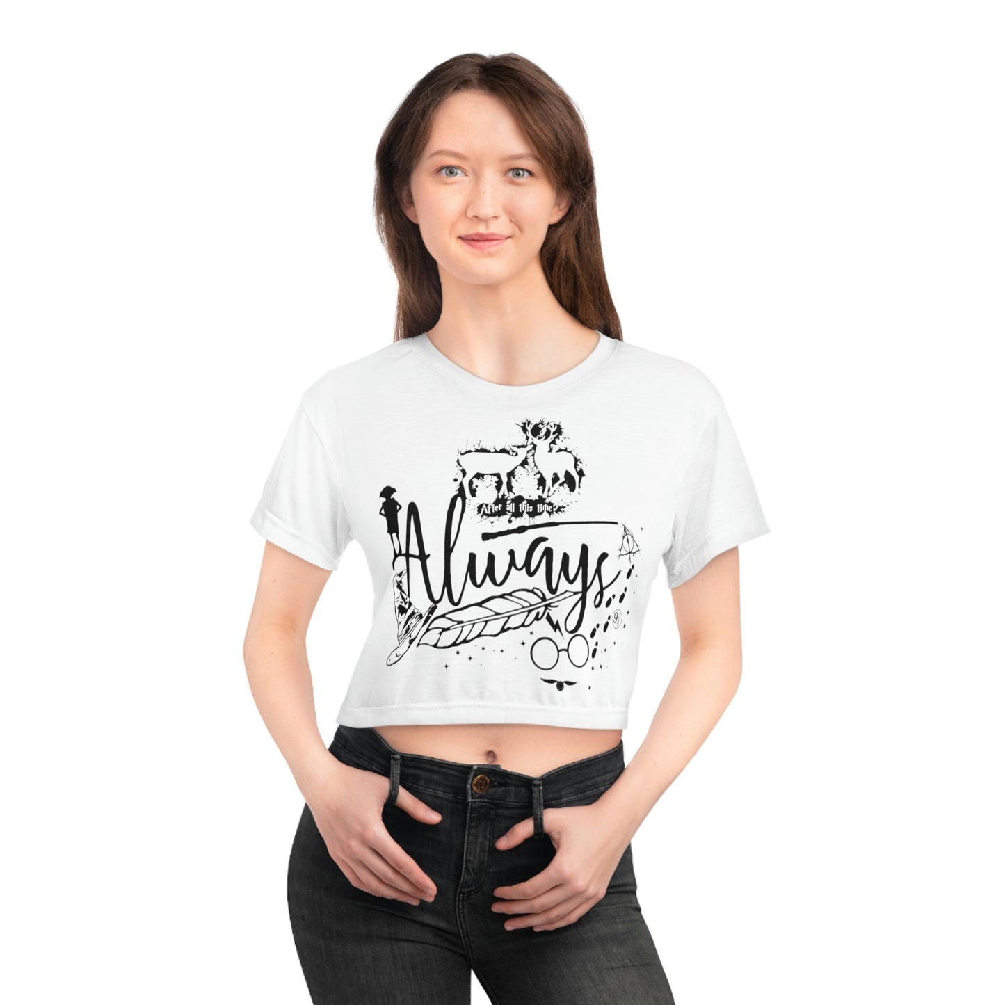 Crop Tee (AOP)