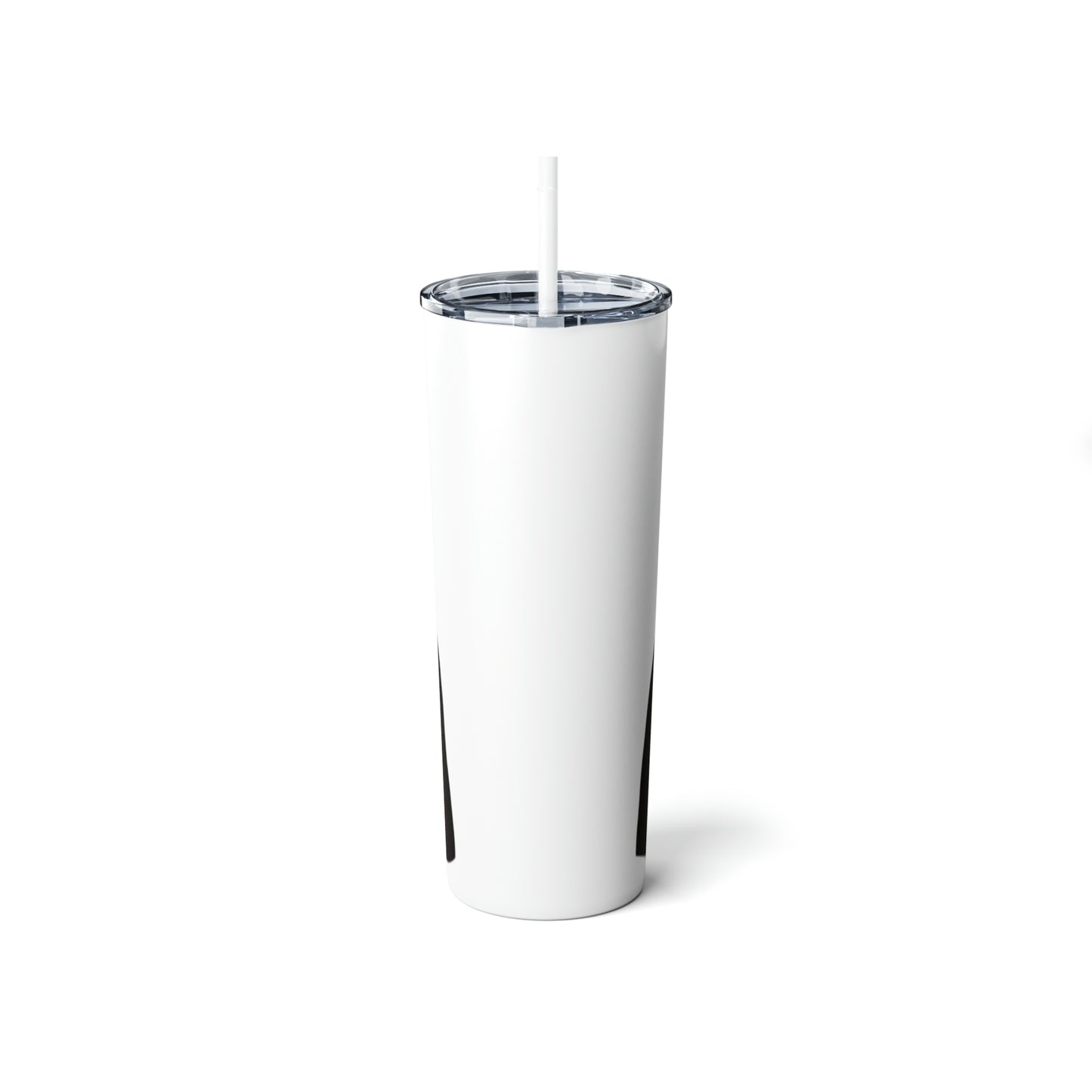 Skinny Steel Tumbler with Straw, 20oz