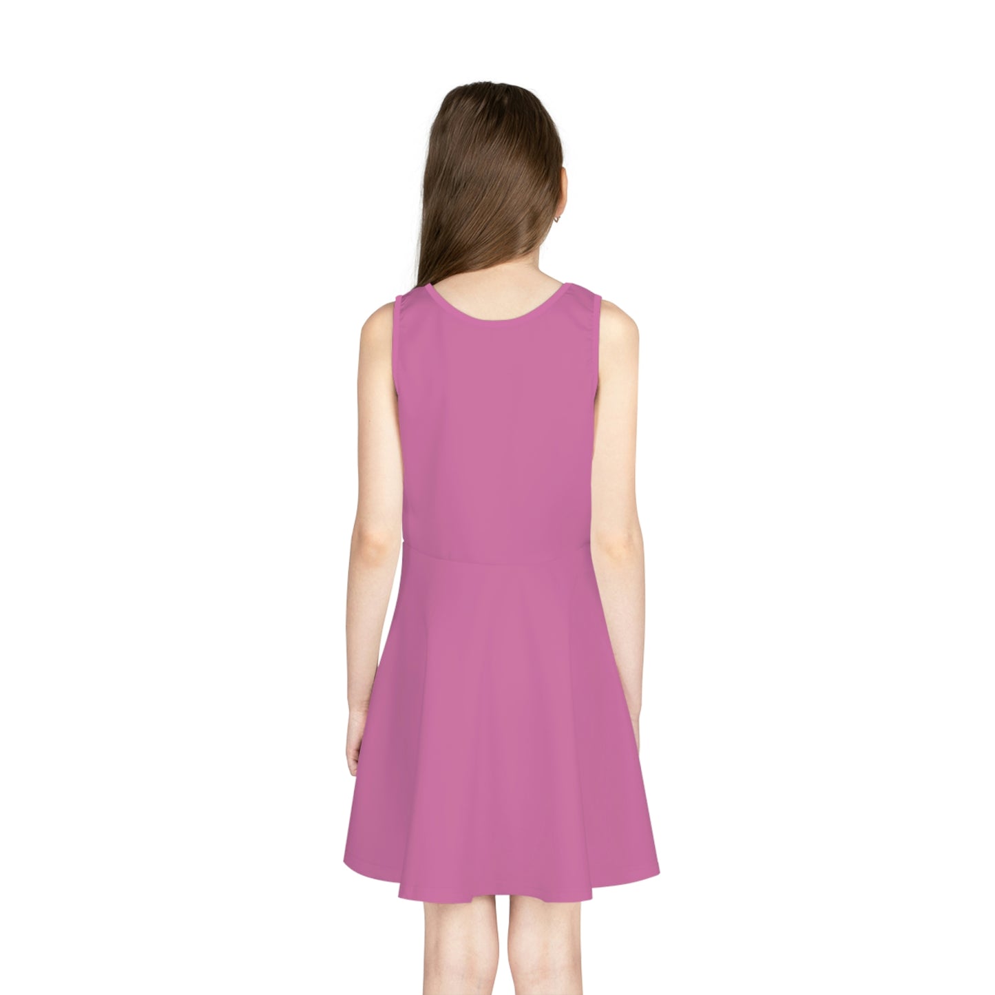 Girls' Sleeveless Sundress (AOP)